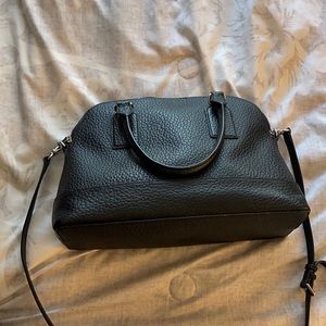 Black Leather Kate Spade handbag